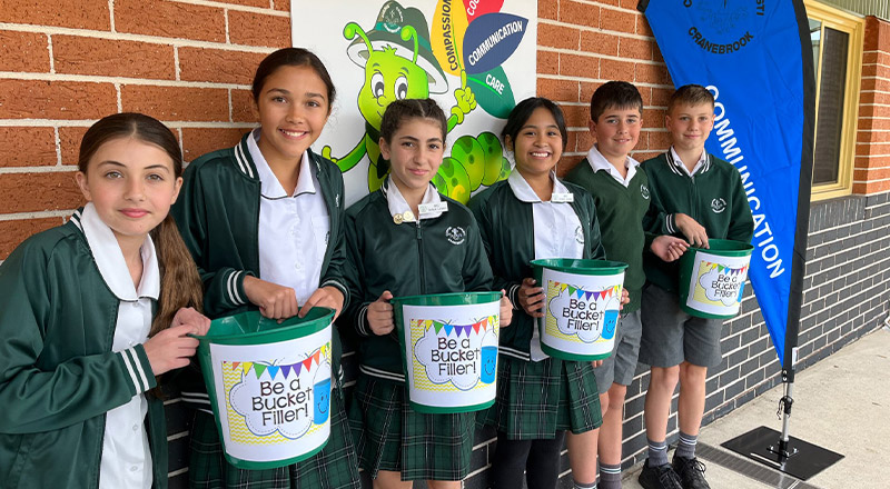 SRC members from Corpus Christi Catholic Primary School Cranebrook