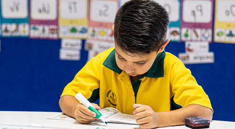 Student learning at Corpus Christi Catholic Primary School Cranebrook