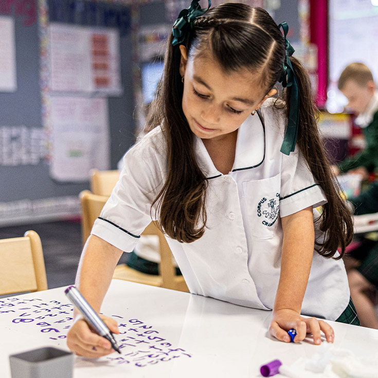 Student from Corpus Christi Catholic Primary School Cranebrook