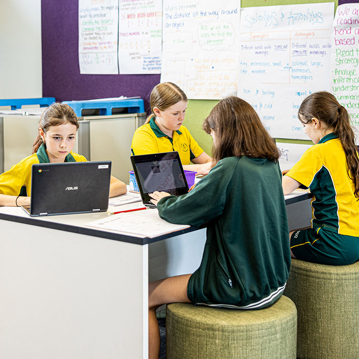 Students learning at Corpus Christi Catholic Primary School Cranebrook